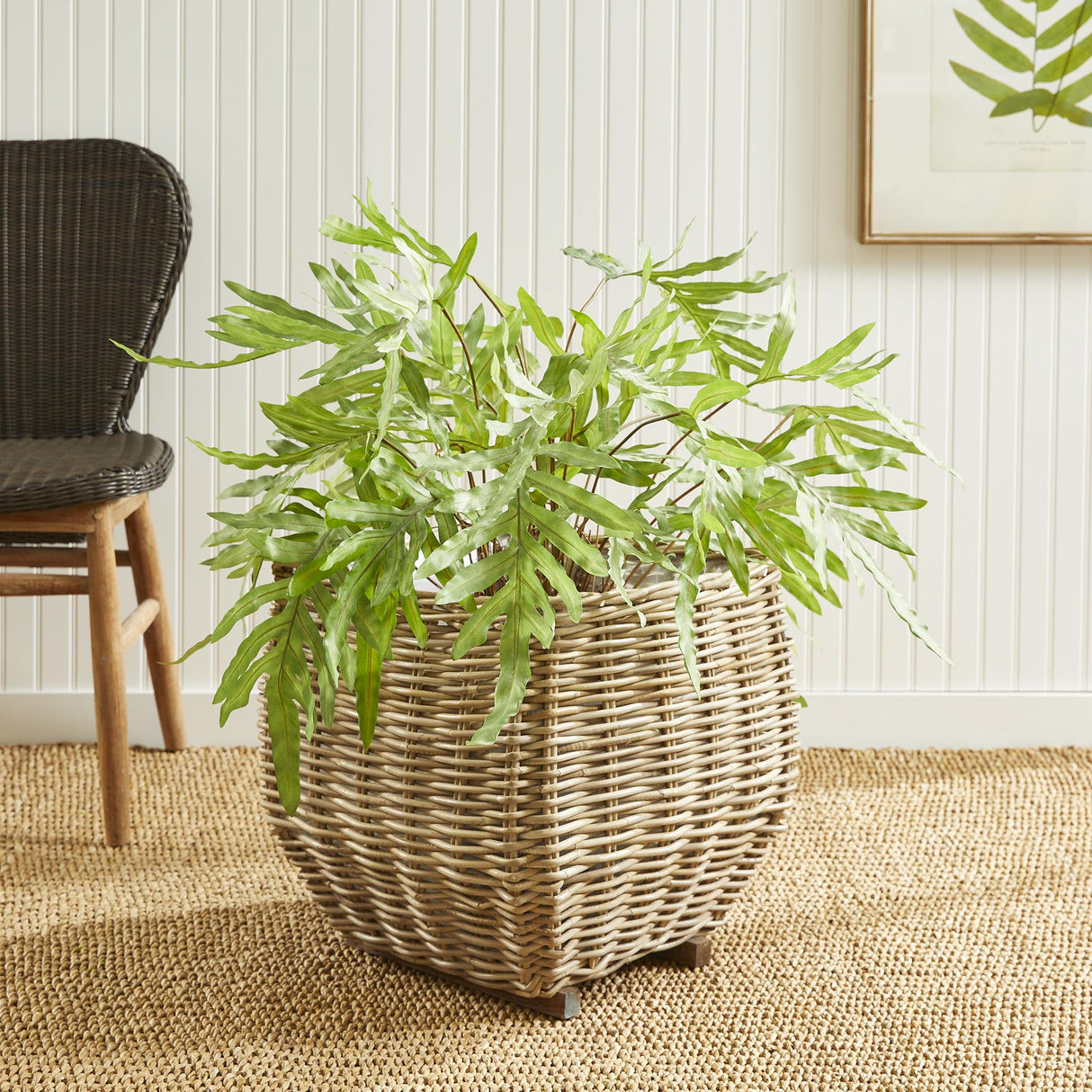 Napa Natural SYLVIE SQUARE TAPER BASKET LARGE