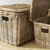Napa Natural RUTHIE STORAGE TRUNKS, SET OF 2