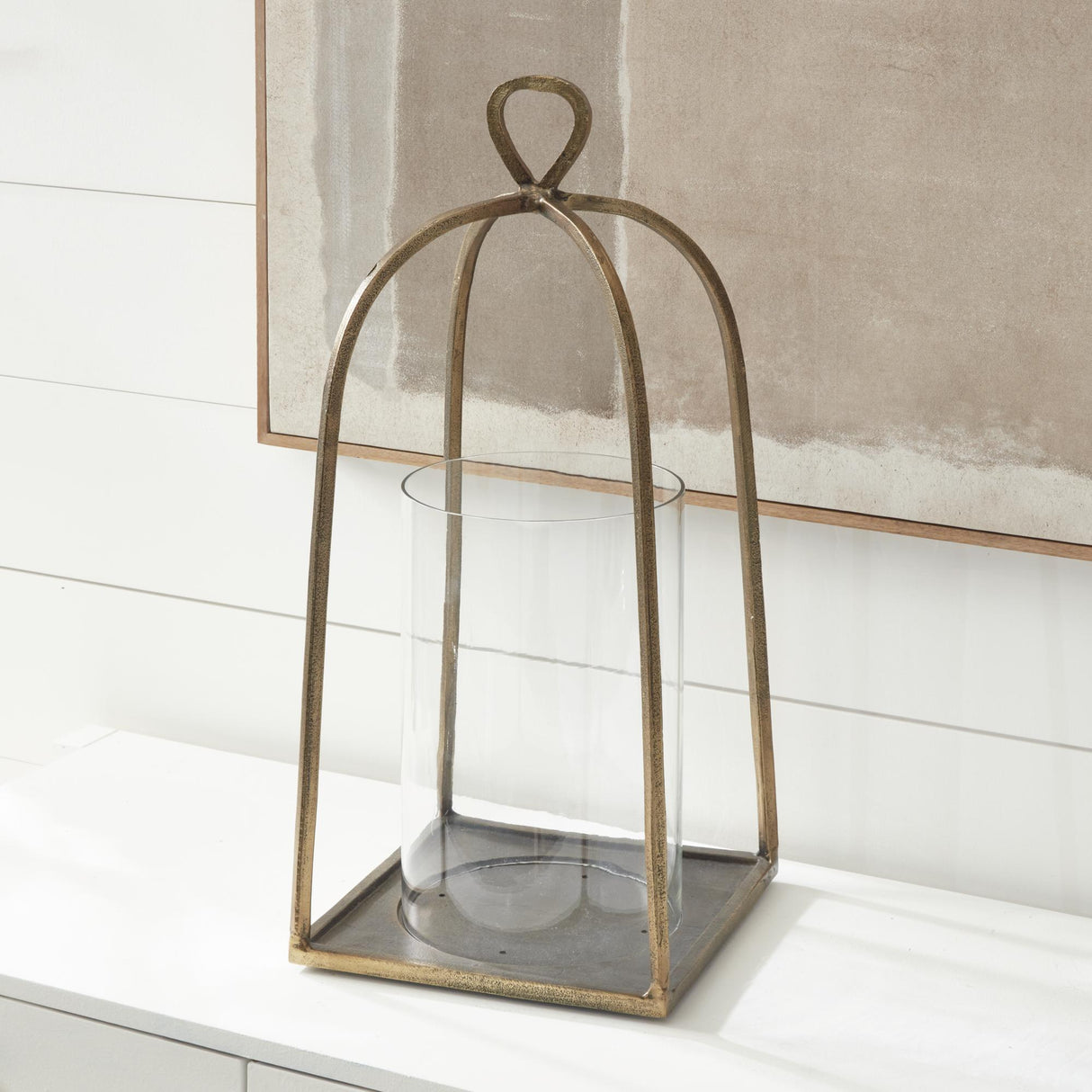 Napa Antique Brass CELIA HURRICANE LARGE