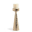 Napa White Ash Gold FLORENCE CANDLE STAND LARGE