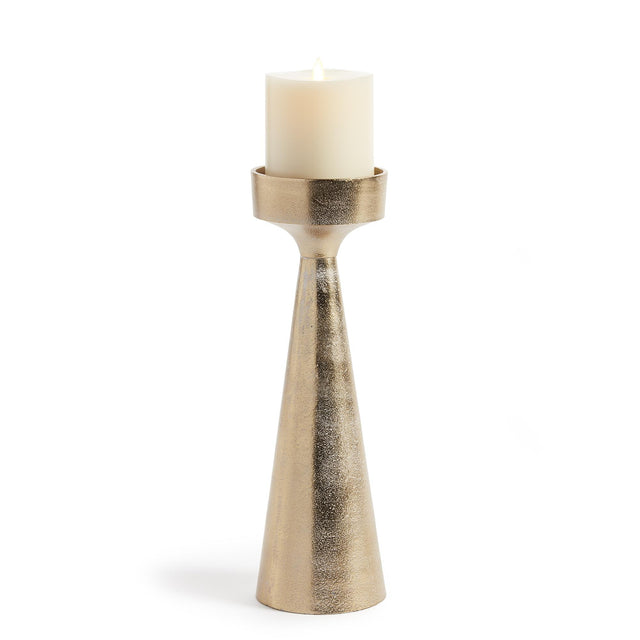 Napa White Ash Gold FLORENCE CANDLE STAND LARGE