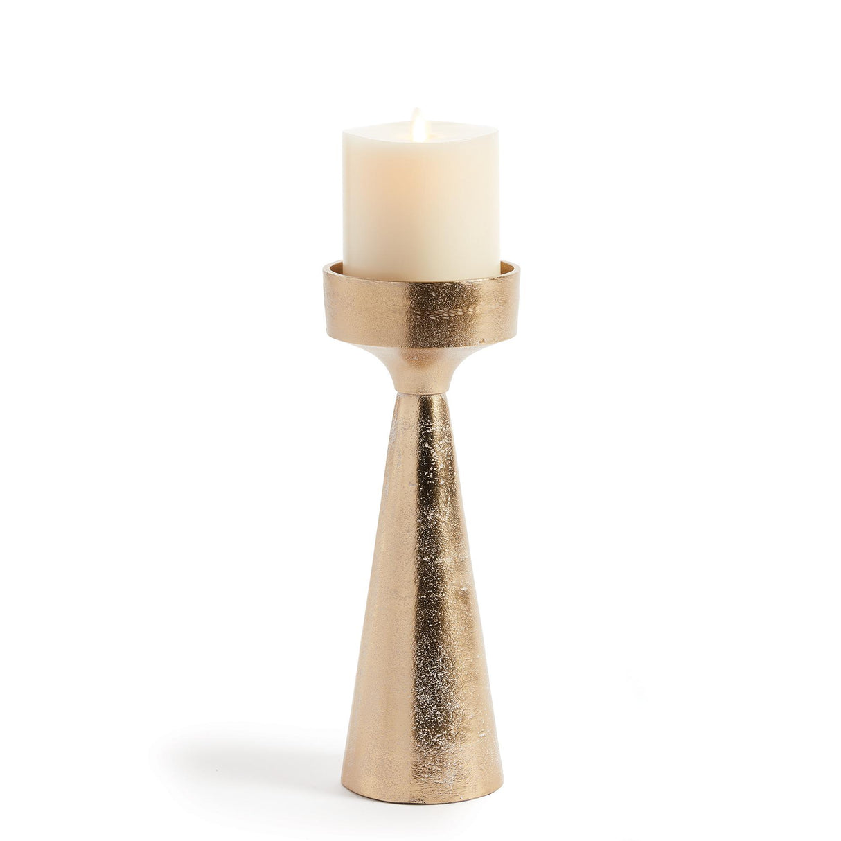 Napa White Ash Gold FLORENCE CANDLE STAND SMALL
