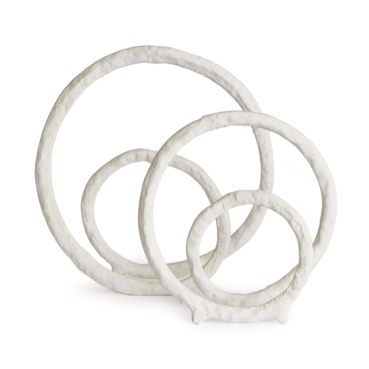 Napa White ELDON SCULPTURES, SET OF 2