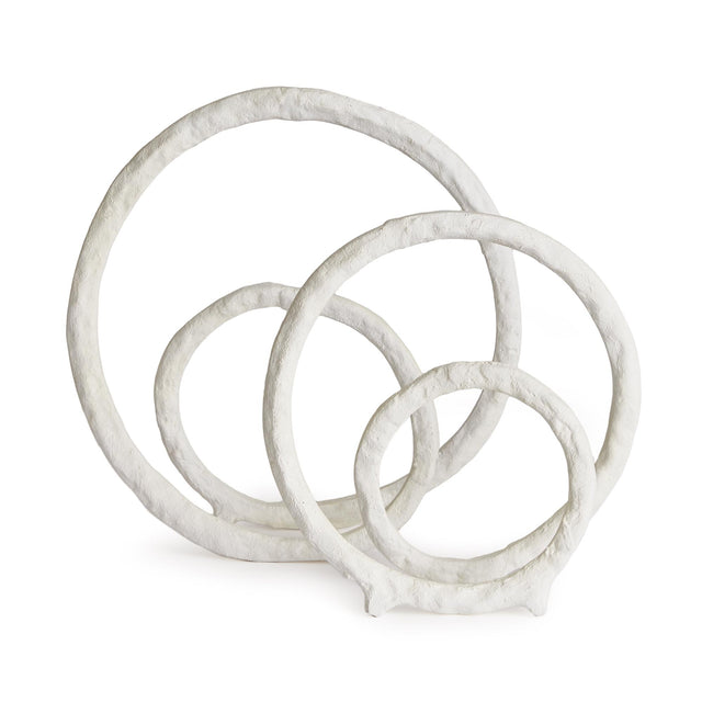 Napa White ELDON SCULPTURES, SET OF 2