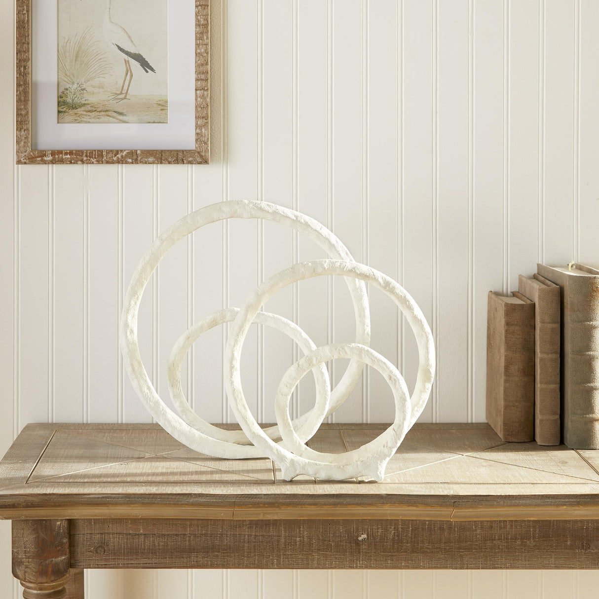 Napa White ELDON SCULPTURES, SET OF 2