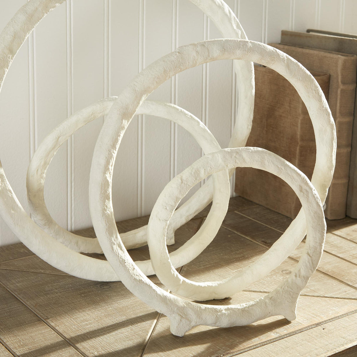 Napa White ELDON SCULPTURES, SET OF 2