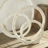 Napa White ELDON SCULPTURES, SET OF 2