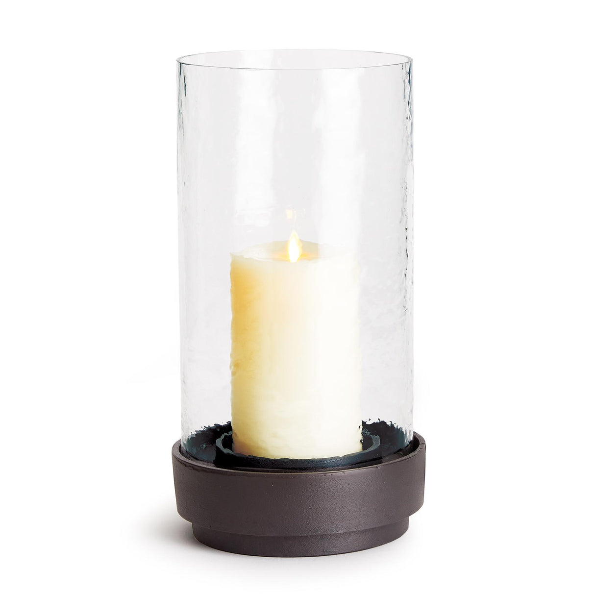 Napa Black Bronze/Hammered Glass TRENTON HURRICANE LARGE