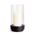 Napa Black Bronze/Hammered Glass TRENTON HURRICANE SMALL