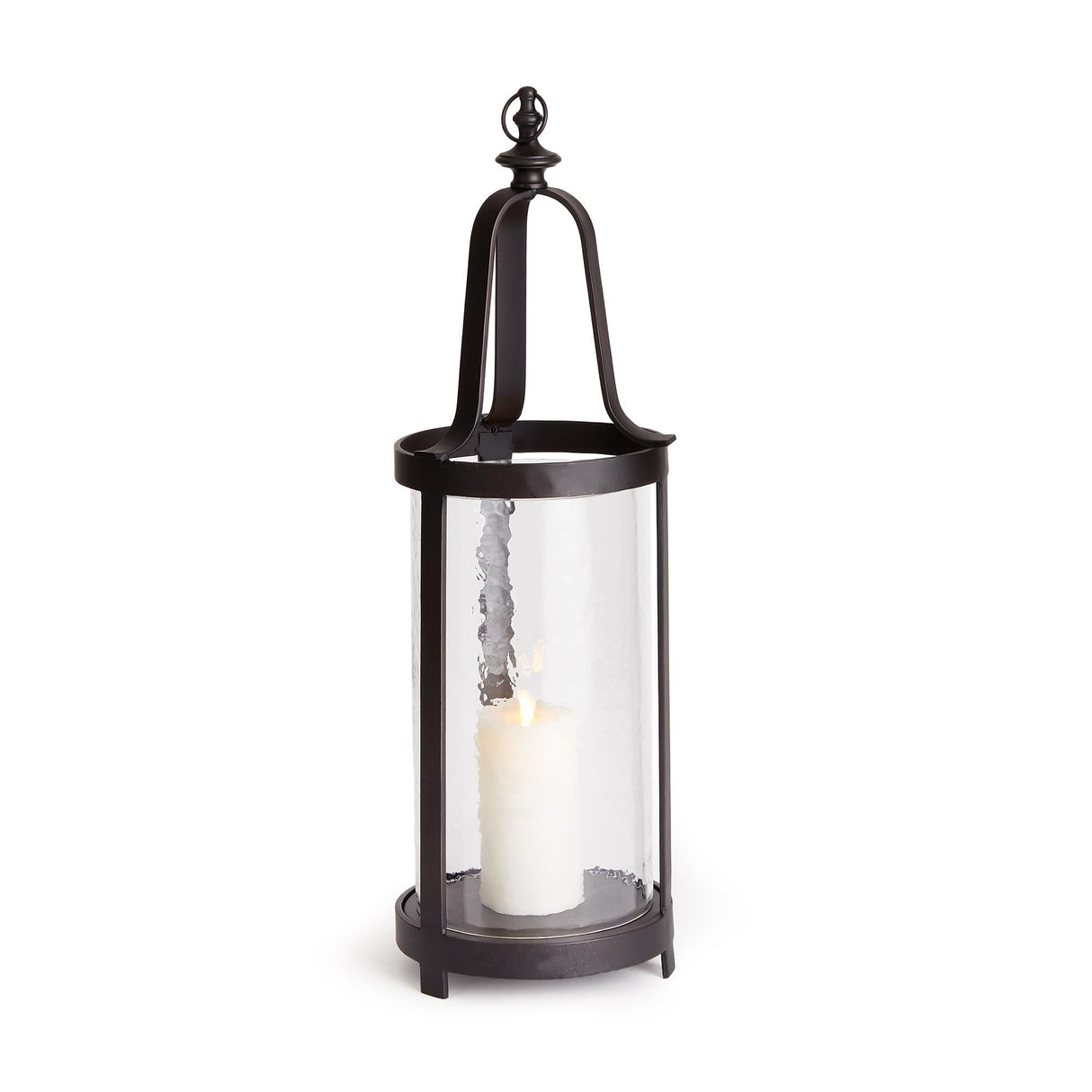 Napa Black Bronze/Hammered Glass EDWIN LANTERN SMALL