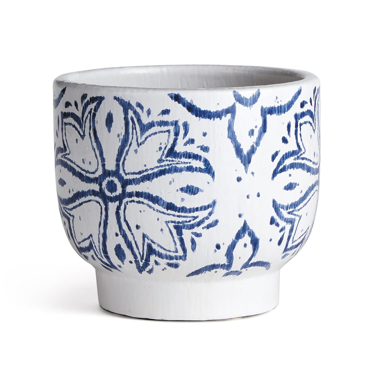 Napa White/Blue TERRASSA CACHEPOT