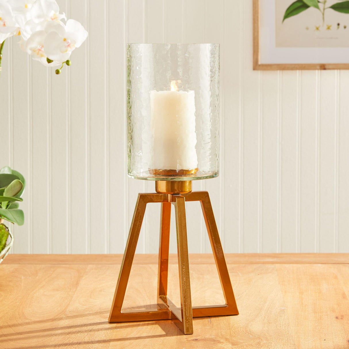 Napa Gold/Hammered Glass BRAYLEN HURRICANE LARGE