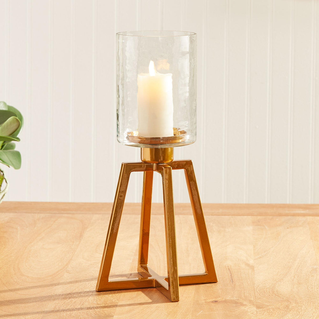 Napa Gold/Hammered Glass BRAYLEN HURRICANE SMALL