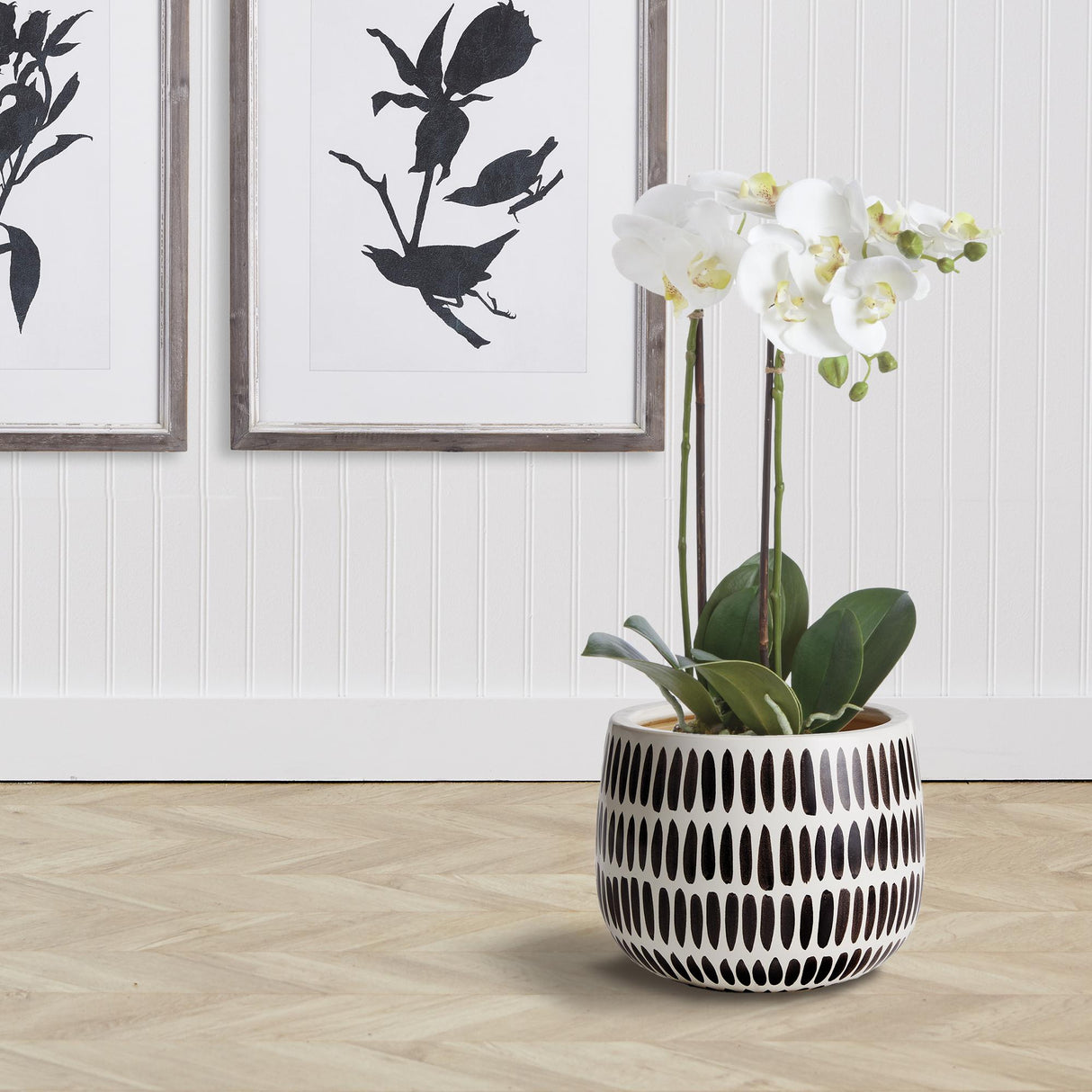 Napa  UMA HAND-PAINTED POT SMALL