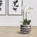 Napa  UMA HAND-PAINTED POT SMALL