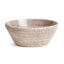 Napa Whitewash BURMA RATTAN SERVING BOWL 10.75"