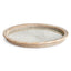 Napa Whitewash BURMA RATTAN SERVING PLATTER