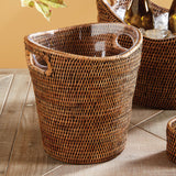 Napa Warm Brown BURMA RATTAN BEVERAGE TUB SMALL