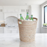 Napa Whitewash BURMA RATTAN BEVERAGE TUB SMALL