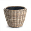 Napa Natural WOVEN DRY BASKET PLANTER 26.75"