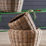 Napa Natural WOVEN DRY BASKET PLANTER 17.75"