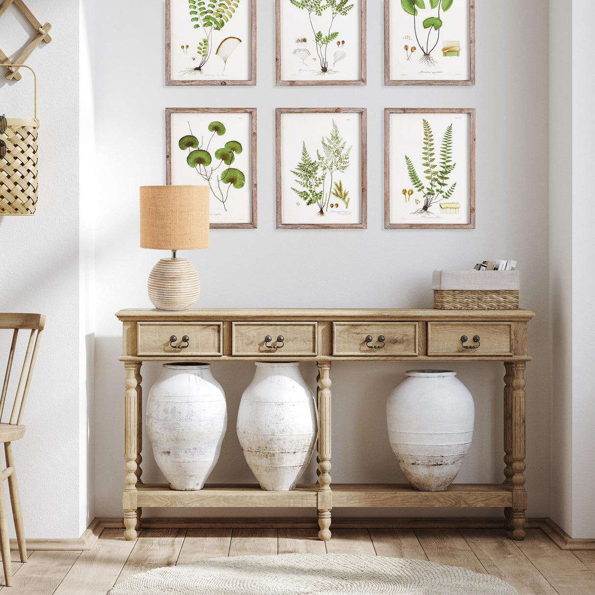Napa Whitewash MADDIE LAMP