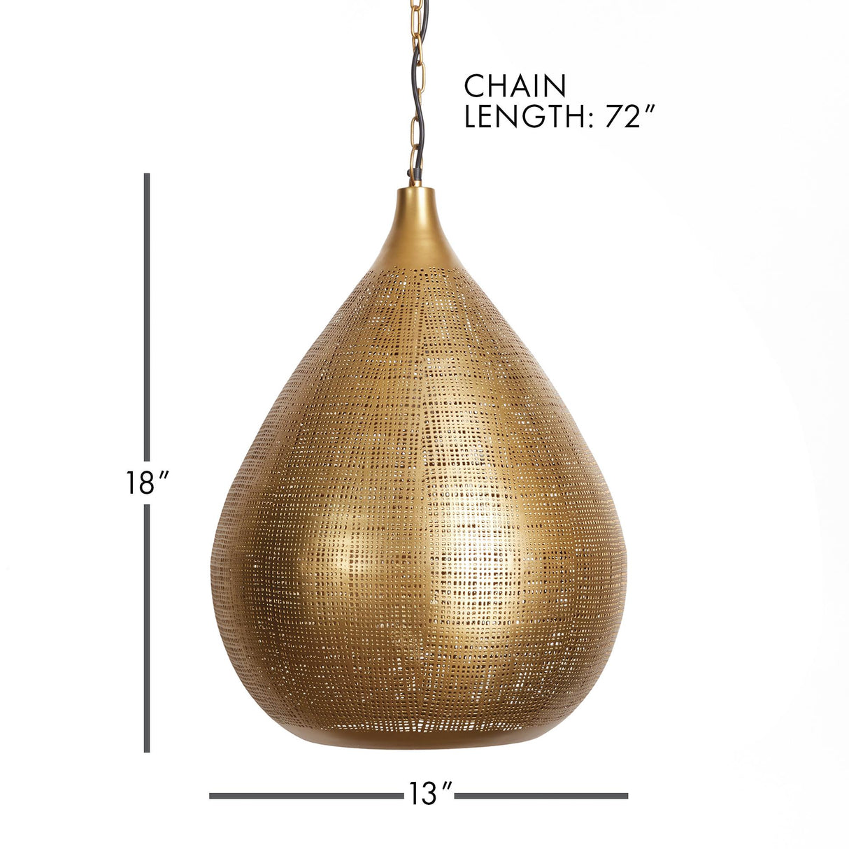 Napa Antique Brass LOREN PENDANT