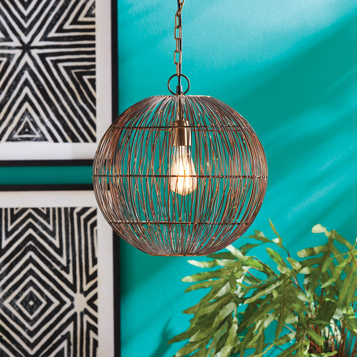 Napa Bronze/Gold WELDEN PENDANT