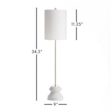 Napa Whitewash/Champagne KAIDEN LAMP