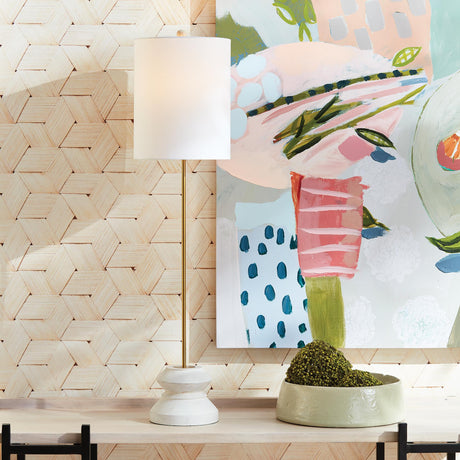 Napa Whitewash/Champagne KAIDEN LAMP