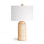 Napa Whitewash MAYE CYLINDRICAL LAMP