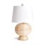 Napa Whitewash MAYE HOURGLASS LAMP