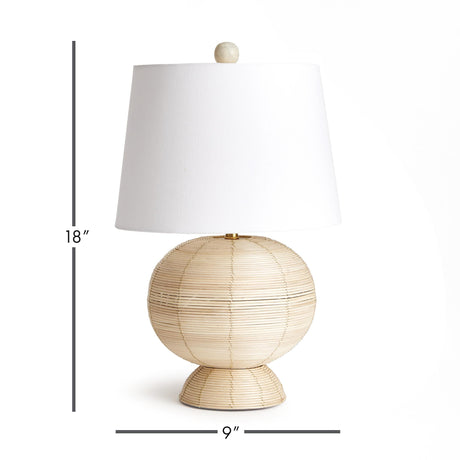 Napa Whitewash MAYE HOURGLASS LAMP