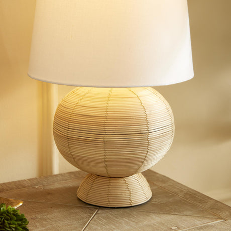 Napa Whitewash MAYE HOURGLASS LAMP