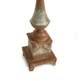 Napa Antique Galvanized WEATHERED METAL ORNATE FINIAL