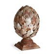 Napa Antique Galvanized WEATHERED METAL ARTICHOKE FINIAL SMALL