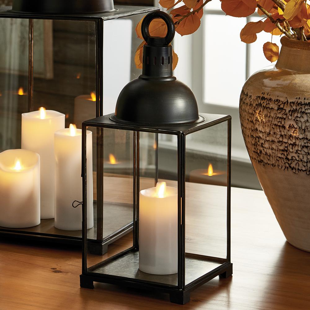 Napa Black ARAGON LANTERN 18.5"