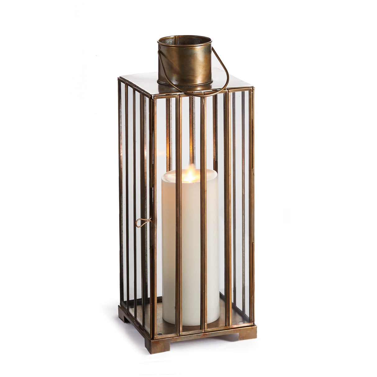 Napa Antique Brass GREER LANTERN SMALL