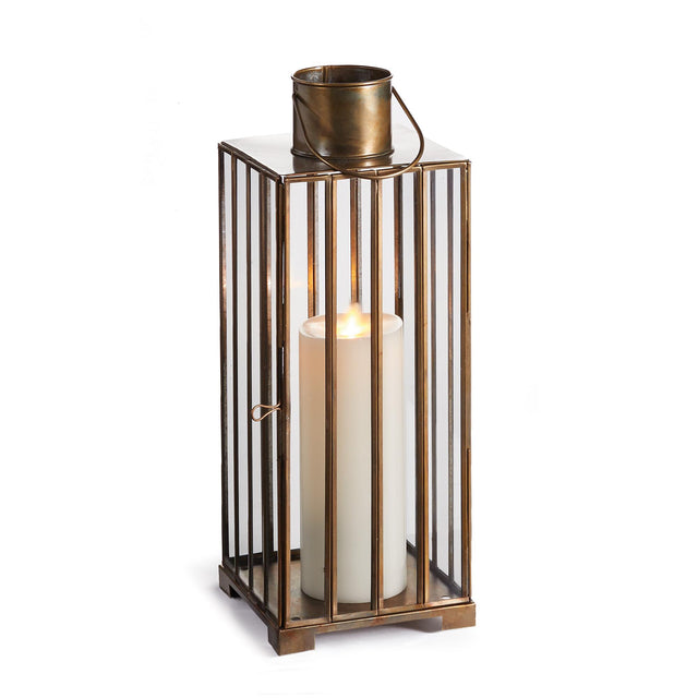 Napa Antique Brass GREER LANTERN SMALL