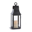 Napa Washed Black GENEVA OUTDOOR LANTERN 21.5"