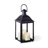 Napa Washed Black COACH HOUSE OUTDOOR LANTERN 23"