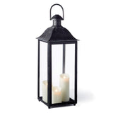 Napa Washed Black COACH HOUSE OUTDOOR LANTERN 30"