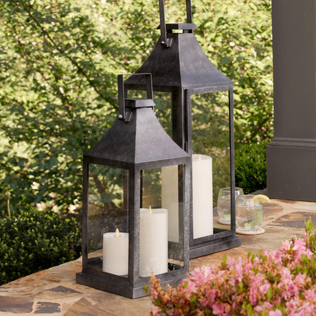 Napa Black BARRINGTON OUTDOOR LANTERN 26"