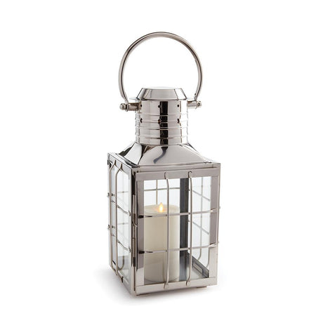 Napa Nickel NANTUCKET OUTDOOR LANTERN 17.5"