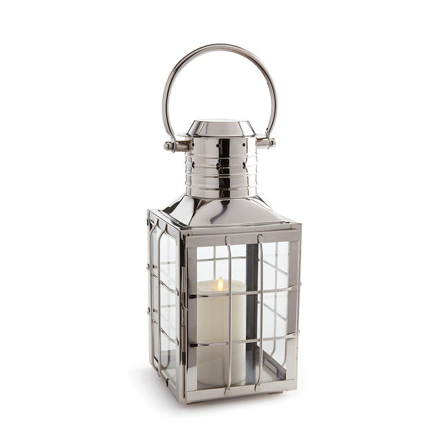 Napa Nickel NANTUCKET OUTDOOR LANTERN 17.5"