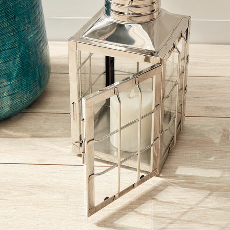 Napa Nickel NANTUCKET OUTDOOR LANTERN 17.5"