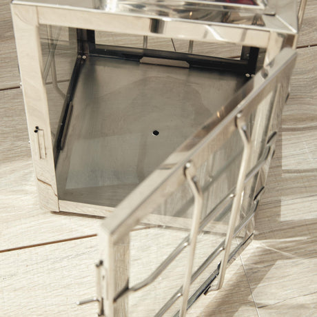 Napa Nickel NANTUCKET OUTDOOR LANTERN 17.5"