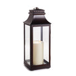 Napa Washed Bronze COLBY OUTDOOR LANTERN LARGE