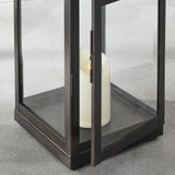 Napa Washed Bronze COLBY OUTDOOR LANTERN LARGE