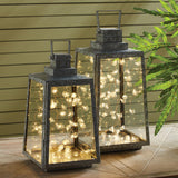 Napa Galvanized STANTON OUTDOOR LANTERN LARGE